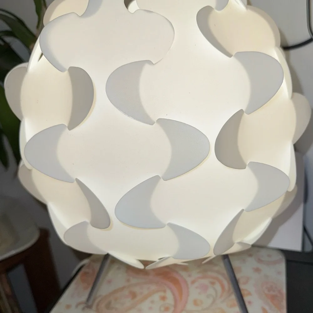 IKEA Interlocking Pieces Fillsta white Table Lamp